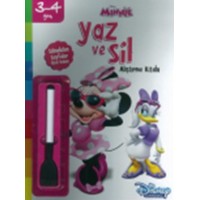 Disney 3 4 Yaş Yaz ve Sil Minnie