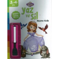Disney 3 4 Yaş Yaz ve Sil Prenses Sofia