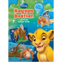 Disney Hayvan Dostlar Çıkartmalı Faaliyet Kitabı