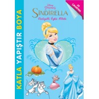 Disney Prenses Sindirella Katla Yapıştır Boya