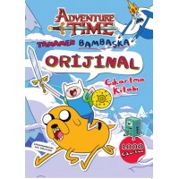 Adventure Time Tamamen Bambaşka Orijinal Çıkartma Kitabı