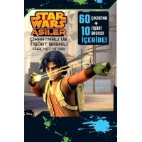 Disney Starwars Asiler Çıkartmalı Ve Tişört Baskılı Faaliyet Kitabı