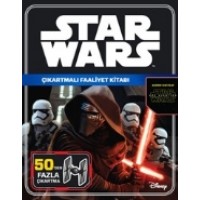 Disney Starwars Çıkartmalı Faaliyet Kitabı