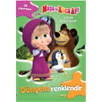 Maşa ve Koca Ayı Dünyamı Renklendir