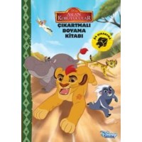 Disney Aslan Koruyucular Çıkartmalı Boyama Kitabı