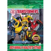 Transformers Boyamalı Faaliyet Kitabı