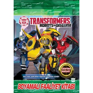 Transformers Boyamalı Faaliyet Kitabı