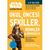 Okul Öncesi Şekiller Renkler ve Örüntüler Star Wars Alıştırma Kitapları