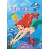 Disney Prenses Dövmeli ve Çıkartmalı Boyama Kitabı Sihirli Renkler