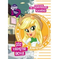 My Little Pony EQ Girls Çöz Yapıştır Boya 1