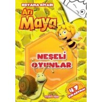 Arı Maya Neşeli Oyunlar Boyama Kitabı