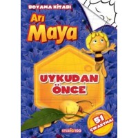 Arı Maya Uykudan Önce Boyama Kitabı