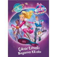 Barbie Uzay Macerası Çıkartmalı Boyama