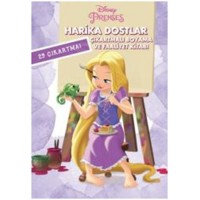 Disney Prenses Harika Dostlar Çıkartmalı Boyama ve Faaliyet Kitabı