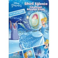 Disney Prenses Çıkartmalı Boyama Kitabı Sihirli Eğlence