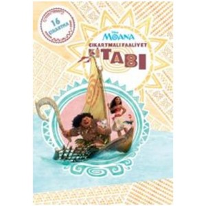 Disney Moana Çıkartmalı Faaliyet Kitabı