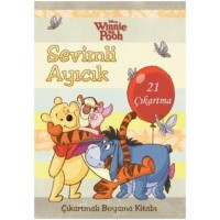 Winnie the Pooh Sevimli Ayıcık Çıkartmalı Boyama Kitabı 21 Çıkartma