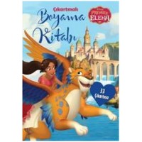 Disney Prenses Elena Çıkartmalı Boyama Kitabı
