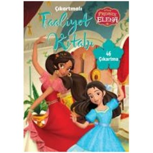Disney Prenses Elena Çıkartmalı Faaliyet Kitabı