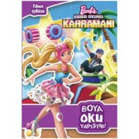 Barbie Video Oyunu Kahramanı Boya Oku Yapıştır