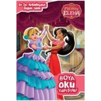 Disney Prenses Elena Boya Oku Yapıştır En İyi Arkadaşımın Doğum Günü