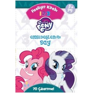 My Little Pony Arkadaşlarını Say 1 2 3 Faaliyet Kitabı