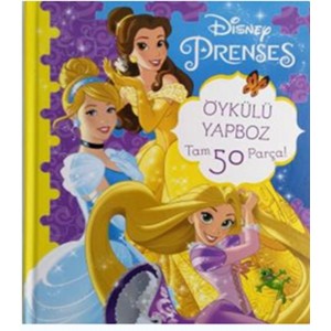 Disney Prenses Öykülü Yapboz Tam 50 Parça