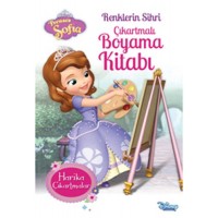 Disney Prenses Sofia Renklerin Sihri Çıkartmalı Boyama Kitabı