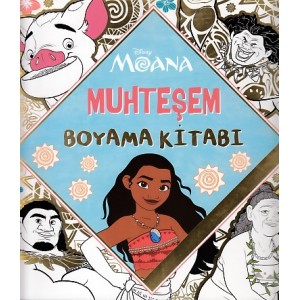 Moana Muhteşem Boyama Defteri