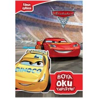 Arabalar 3 Boya Oku Yapıştır