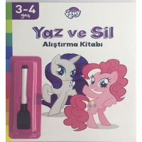 My Little Pony Yaz ve Sil Alıştırma Kitabı