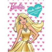 Barbie Moda Yıldızı Çıkartmalı Boyama Kitabı