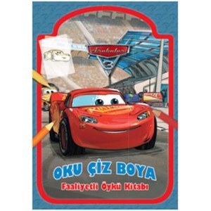 Arabalar 3 Oku, Çiz, Boya