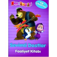 Maşa ile Koca Ayı Sevimli Dostlar Faaliyet Kitabı