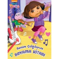 Kaşif Dora Benim Çalgılarım Boyama Kitabı