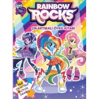 My Little Pony Rainbow Rocks Çıkartmalı Öykü Kitabı