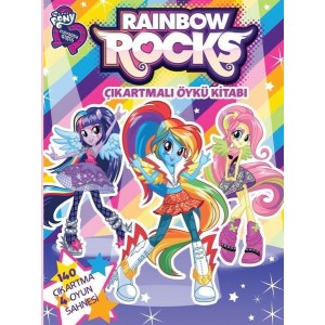 My Little Pony Rainbow Rocks Çıkartmalı Öykü Kitabı