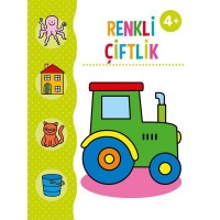 Renkli Çiftlik Boyama Kitabı