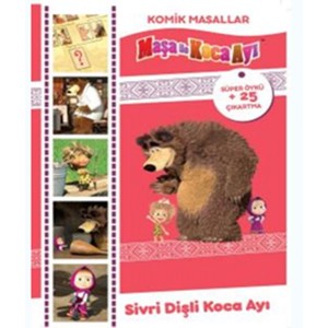 Maşa Komik Masallar Sivri Dişli Koca Ayı