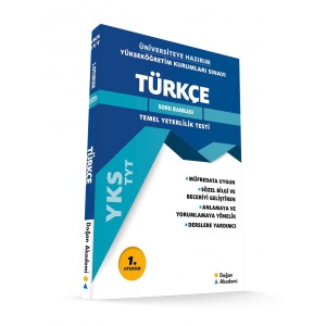 Doğan Akademi YKS TYT Türkçe Soru Bankası