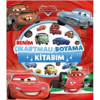 Disney Arabalar Benim Çıkartmalı Boyama Kitabım
