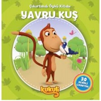 Kukuli Yavru Kuş Çıkartmalı Öykü Kitabı
