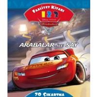 Arabalar İle Say Faaliyet Kitabı Disney Arabalar 3