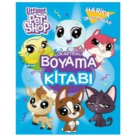 Littlest Pet Shop Çıkartmalı Boyama Kitabı