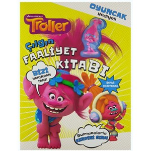 Troller Çılgın Faaliyet Kitabı Oyuncak Kitabı