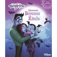 Disney Vampirina Çıkartmalı Boyama Kitabı Renkli Çıkartmalar