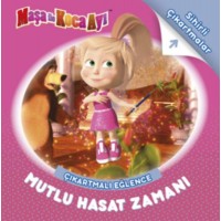 Maşa İle Koca Ayı Mutlu Hasat Zamanı Çıkartmalı Eğlence