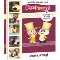 Maşa İle Koca Ayı Komik Masallar Dans Ateşi