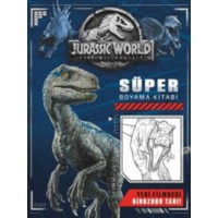 Jurassic World Süper Boyama Kitabı