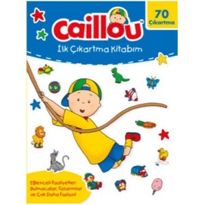 Caillou İlk Çıkartma Kitabım